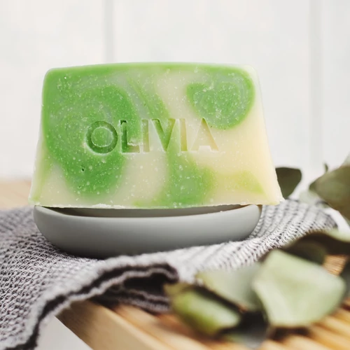 OLIVIA NATURAL Avokádó szappan eukaliptusz olajjal