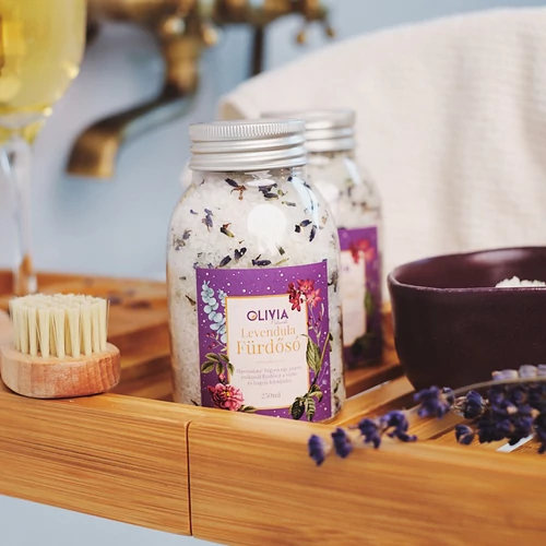 AKCIÓS | OLIVIA NATURAL Levendula Fürdősó