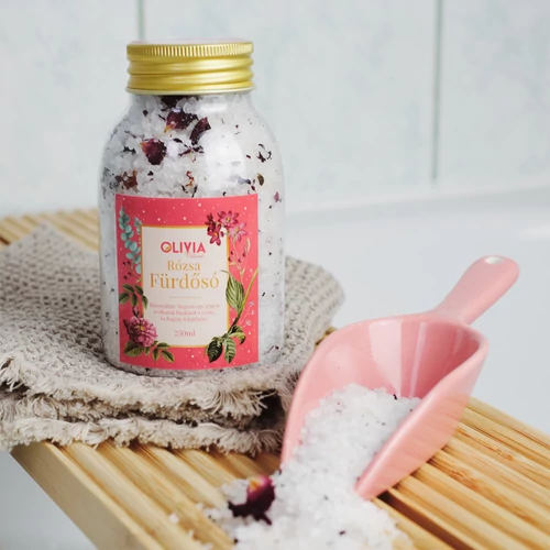 OLIVIA NATURAL Rózsa Fürdősó OLIVIA NATURAL Rózsa Fürdősó