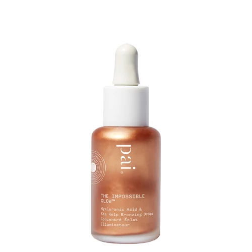 PAI THE IMPOSSIBLE GLOW BRONZING DROPS hialuronsav & tengeri moszat ragyogást fokozó cseppek - BRONZE