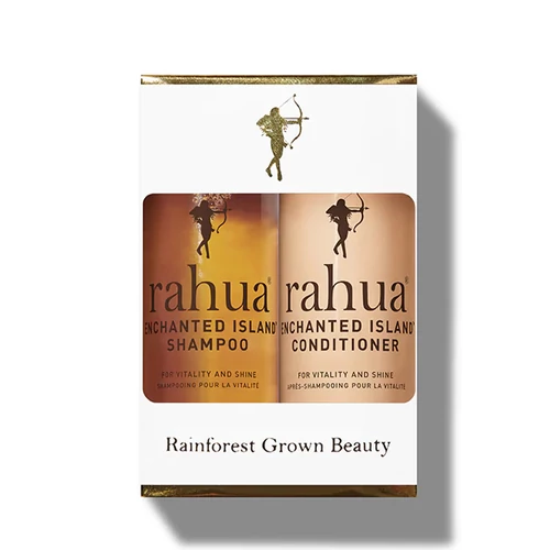 RAHUA ENCHANTED ISLAND™ Sampon és kondícionáló utazó szett a fényes és vitalizált hajért