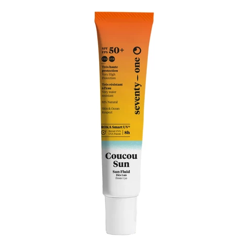 SEVENTYONE COUCOU SUN SPF50+ FÉNYVÉDŐ KRÉM ARCRA