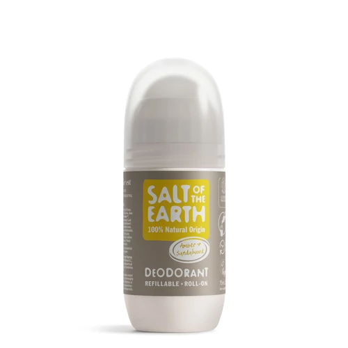 SALT OF THE EARTH BOROSTYÁN ÉS SZANTÁLFA ÚJRATÖLTHETŐ GOLYÓS DEZODOR