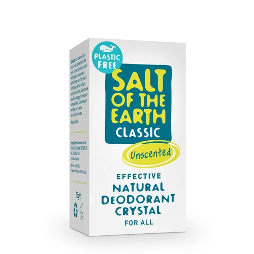 SALT OF THE EARTH Műanyag csomagolás - mentes klasszikus kristály dezodor