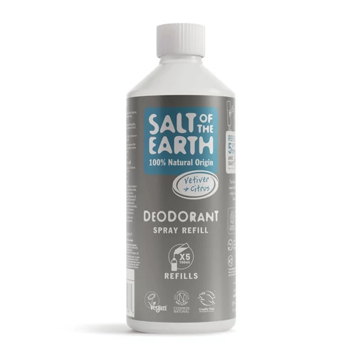 SALT OF THE EARTH vetiver és citrus dezodor spray utántöltő