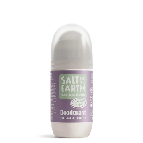 SALT OF THE EARTH ZSÁLYA ÉS MENTA ÚJRATÖLTHETŐ GOLYÓS DEZODOR
