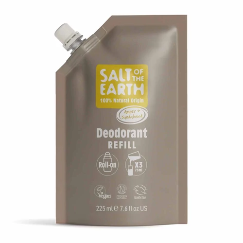 SALT OF THE EARTH BOROSTYÁN ÉS SZANTÁLFA GOLYÓS DEZODOR TASAKOS ÚJRATÖLTŐ
