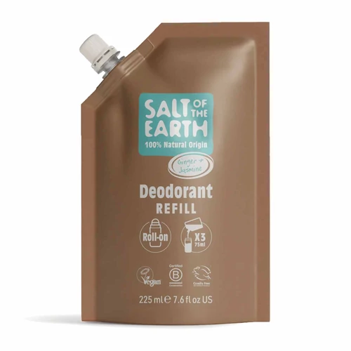 SALT OF THE EARTH GYÖMBÉR ÉS JÁZMIN GOLYÓS DEZODOR TASAKOS ÚJRATÖLTŐ
