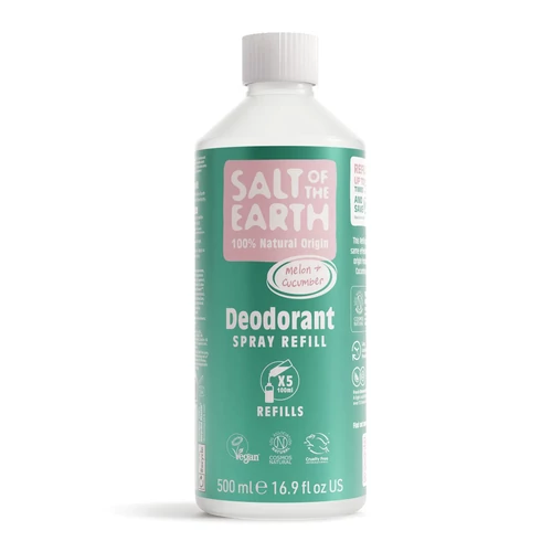 SALT OF THE EARTH Dinnye és uborka dezodor spray utántöltő