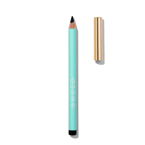 SWEED SATIN KOHL SZEMCERUZA - BLACK