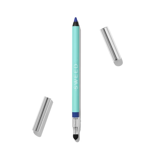 SWEED SATIN SZEMCERUZA - DIANA BLUE