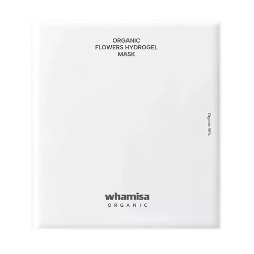 WHAMISA Organic Flowers Hydrogel Mask Damaszkuszi rózsával