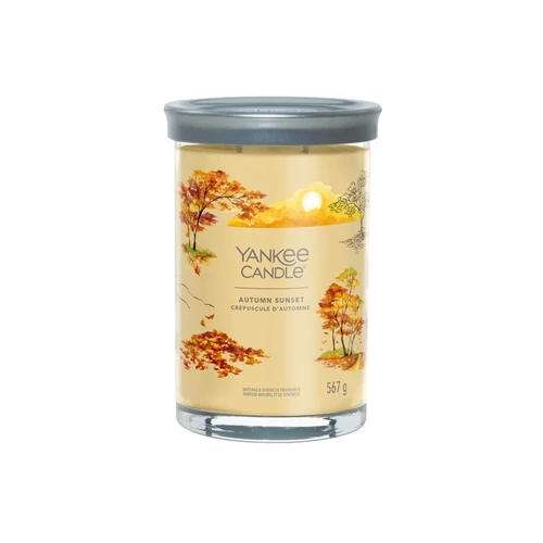 YANKEE CANDLE AUTUMN SUNSET SIGNATURE TUMBLER NAGY YANKEE CANDLE AUTUMN SUNSET SIGNATURE TUMBLER NAGY