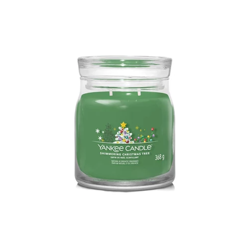 YANKEE CANDLE SHIMMERING CHRISTMAS TREE SIGNATURE KÖZEPES YANKEE CANDLE SHIMMERING CHRISTMAS TREE SIGNATURE KÖZEPES