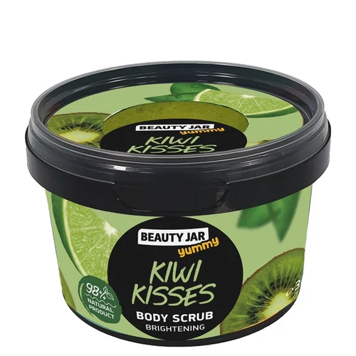 BEAUTY JAR YUMMY KIWI KISSES Kivi Bőrmegújító Testradír
