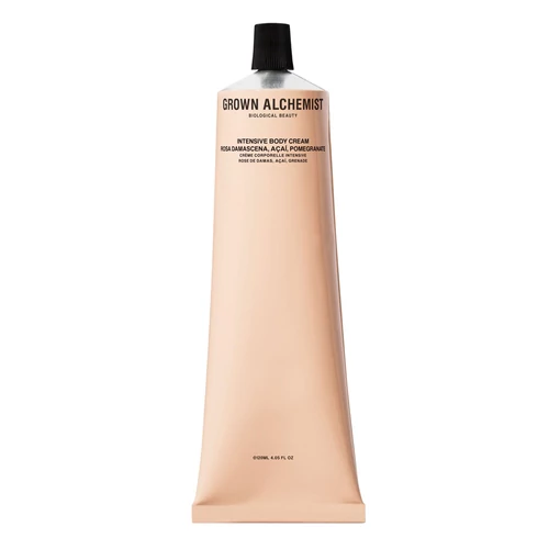 GROWN ALCHEMIST INTENZÍV TÁPLÁLÓ TESTKRÉM DAMASZKUSZI RÓZSÁVAL ÉS GRÁNÁTALMÁVAL