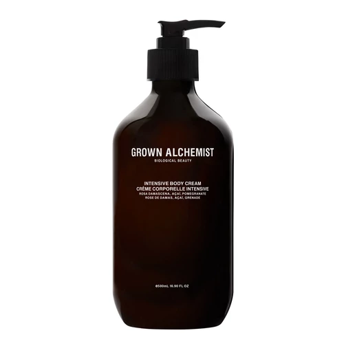 GROWN ALCHEMIST INTENZÍV TÁPLÁLÓ TESTKRÉM DAMASZKUSZI RÓZSÁVAL ÉS GRÁNÁTALMÁVAL