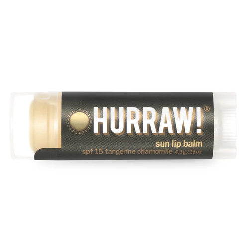HURRAW SUN Ajakápoló balzsam SPF15 fényvédelemmel