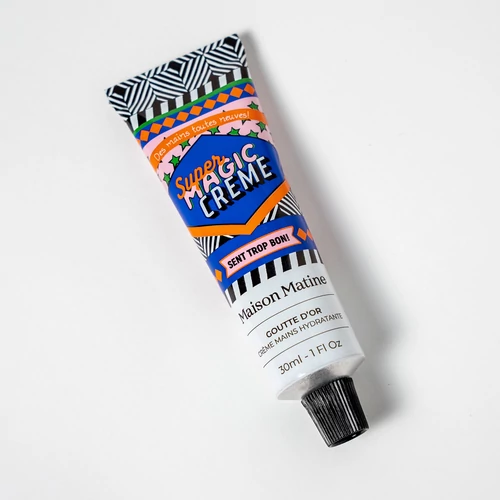 MAISON MATINE GOUTTE D'OR hidratáló kézkrém fűszeres virágos illattal