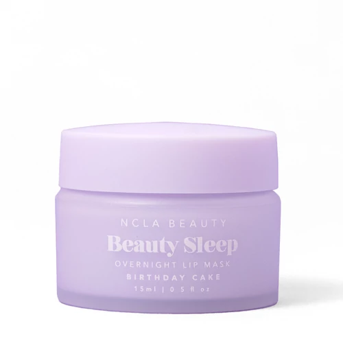 NCLA Beauty Sleep születésnapi torta éjszakai ajakmaszk