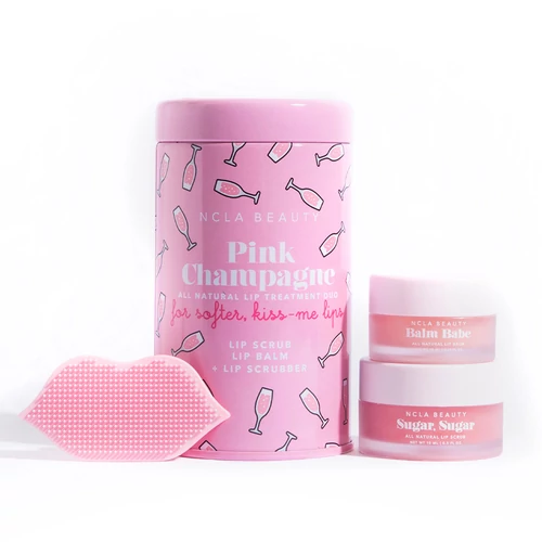 NCLA Pink pezsgő ajakápoló szett