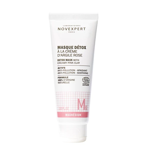 NOVEXPERT MÉREGTELENÍTŐ PINK AGYAG KRÉMMASZK ÉRZÉKENY BŐRRE