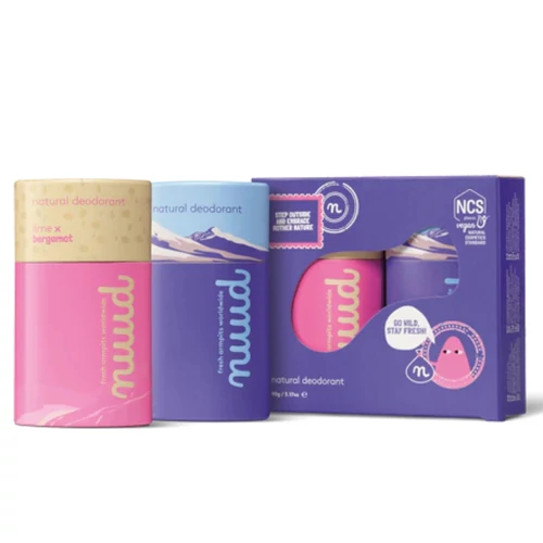 NUUD ADVENTURE Természetes Vegán Dezodor Pack