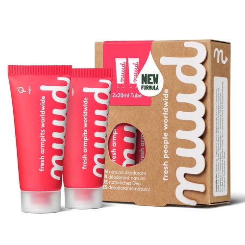 NUUD Smarter vegán krémdezodor duó csomag NUUD Smarter vegán krémdezodor duó csomag