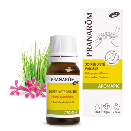 PRANAROM AROMAPIC CITRONELLA SZÚNYOG- ÉS ROVARRIASZTÓ BIO ILLÓOLAJKEVERÉK DIFFÚZORBA