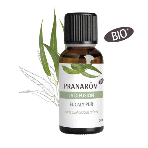PRANAROM Légfertőtlenítő hatású EUCALY'PUR illóolaj keverék diffúzorba