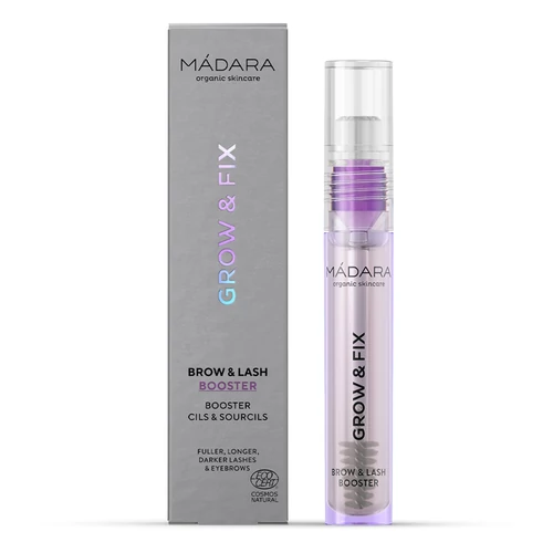 MÁDARA GROW & FIX Szemöldök és szempilla növesztő zselé MÁDARA GROW & FIX Szemöldök és szempilla növesztő zselé