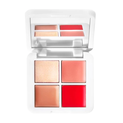 RMS lip2cheek krémes pirosító és highlighter paletta