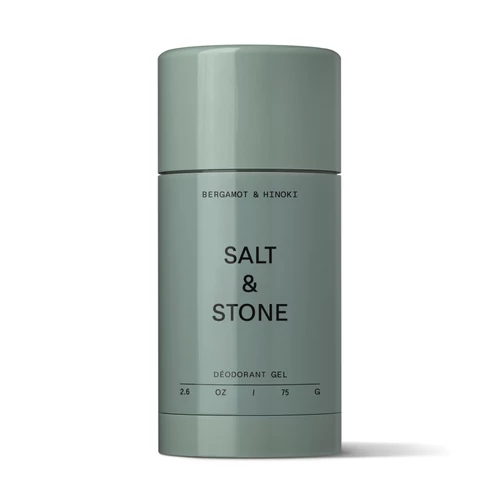 SALT & STONE TERMÉSZETES DEZODOR GÉL ÉRZÉKENY BŐRRE - BERGAMOT & HINOKI
