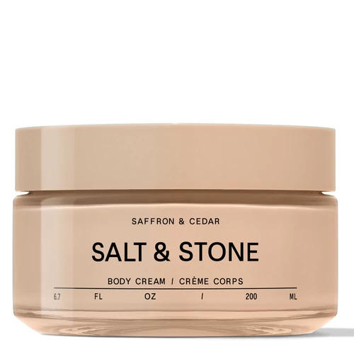 SALT & STONE GAZDAG TESTÁPOLÓ KRÉM - SAFFRON & CEDAR