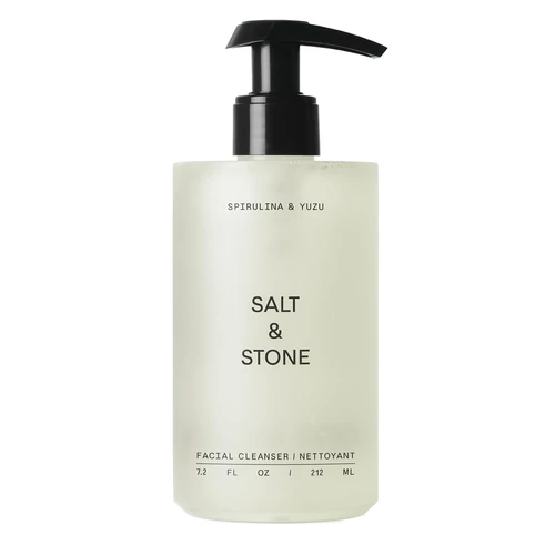SALT&STONE Gyengéd Arctisztító spirulinával és szkvalánnal