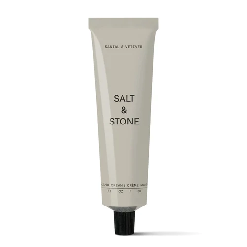 SALT & STONE TÁPLÁLÓ KÉZKRÉM - SZANTÁLFA & VETIVER