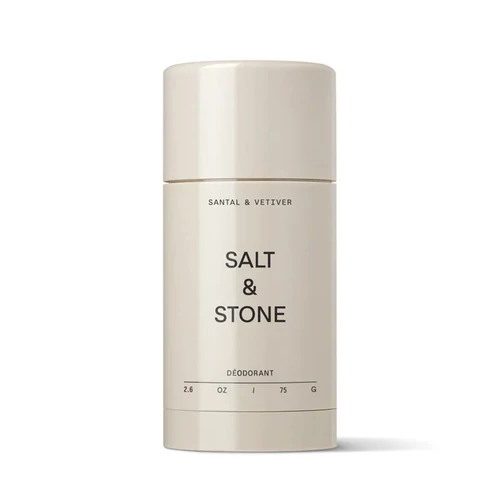 SALT & STONE EXTRA ERŐS TERMÉSZETES DEZODOR - SZANTÁLFA & VETIVER