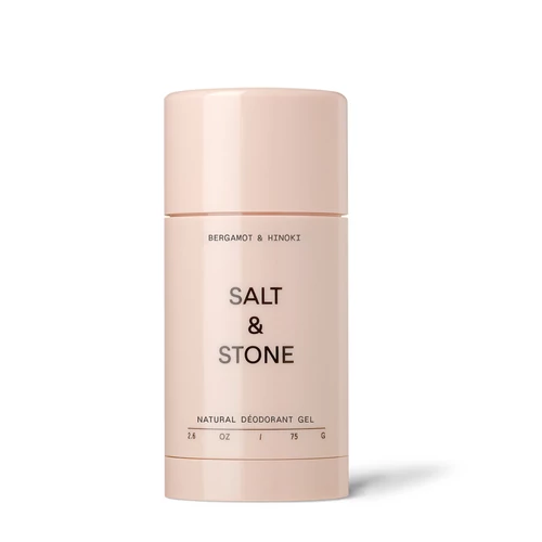 SALT & STONE TERMÉSZETES DEZODOR GÉL ÉRZÉKENY BŐRRE - BERGAMOT & HINOKI