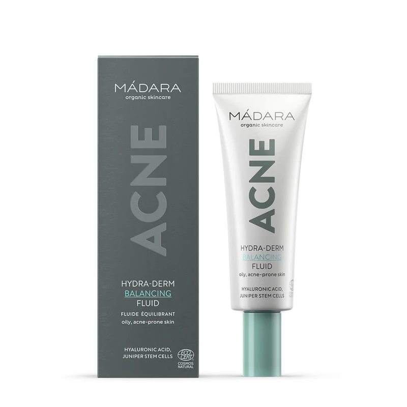 MÁDARA ACNE Hydra-derm kiegyensúlyozó fluid MÁDARA ACNE Hydra-derm kiegyensúlyozó fluid