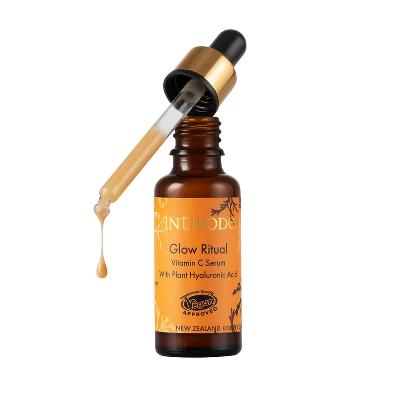 ANTIPODES GLOW RITUAL C-vitamin szérum hialuronsavval